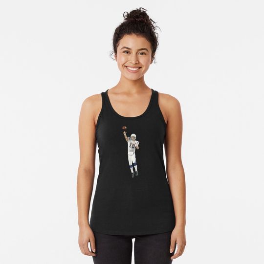 Peyton Manning #18 Catch This ! Racerback Tank Top