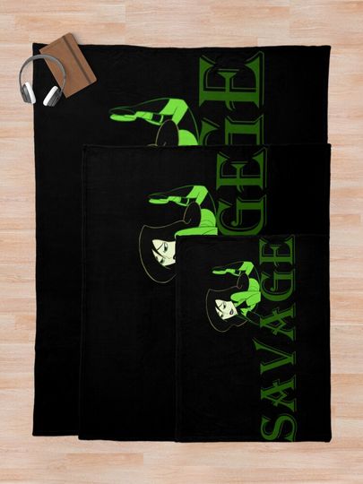 Savage Shego II Throw Blanket