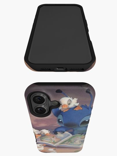 Cute Stitch Reading iPhone Case
