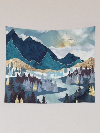 Valley Sunrise Tapestry