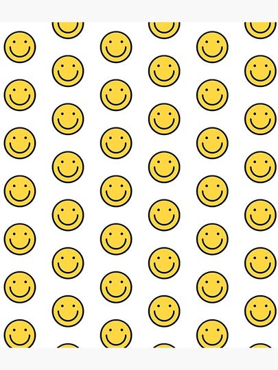 smiley face sticker Backpack