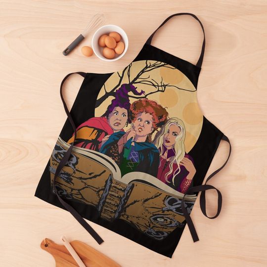 Hocus Pocus Sanderson Sisters Apron