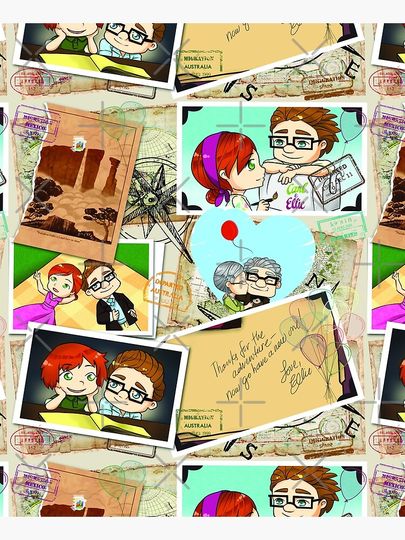 Carl and Ellie UP! Apron