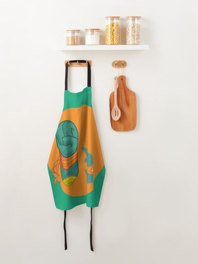 MICHELANGELO TMNT Teenage Mutant Ninja Turtles Apron