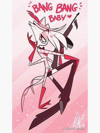 Hazbin Hotel Poster Wall Print for Bedroom or Living Room