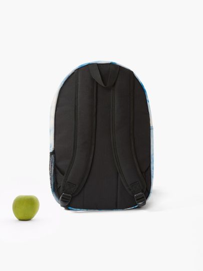 Tie Dye Blue Pattern Backpack
