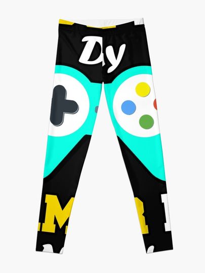 Yoga By Day Gaming By Night Leggings