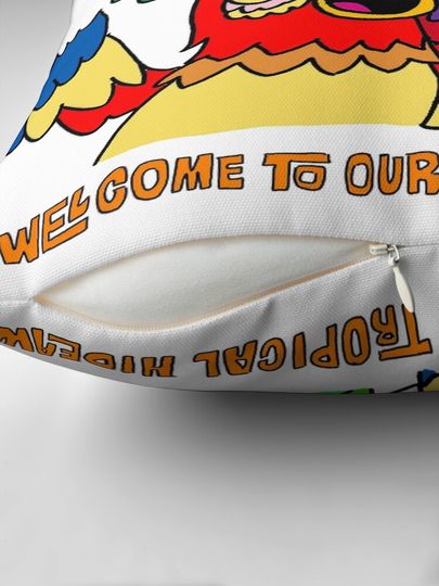 Enchanted Tiki Room birds quote Pillow