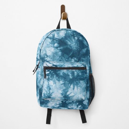 Teal Tye Dye Backpack