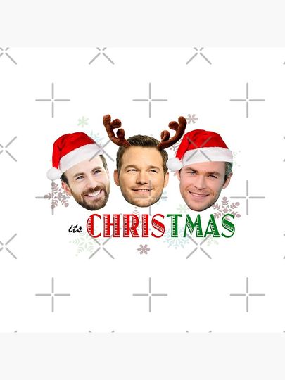 Its CHRIStmas (Marvel only) Pillow