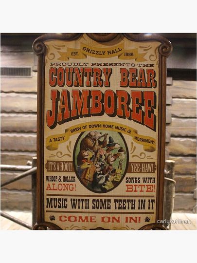 Country Bear Jamboree Pillow