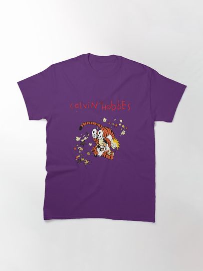 calvin and hobbes, calvin, hobbes, bill watterson, calvin and hobbes sticker Classic T-Shirt
