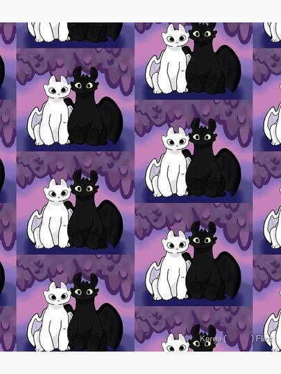 Toothless and Bab Backpack