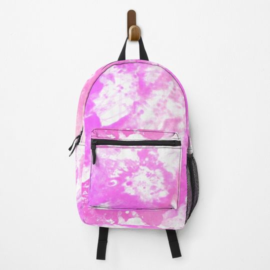 Pink Tye Dye Backpack