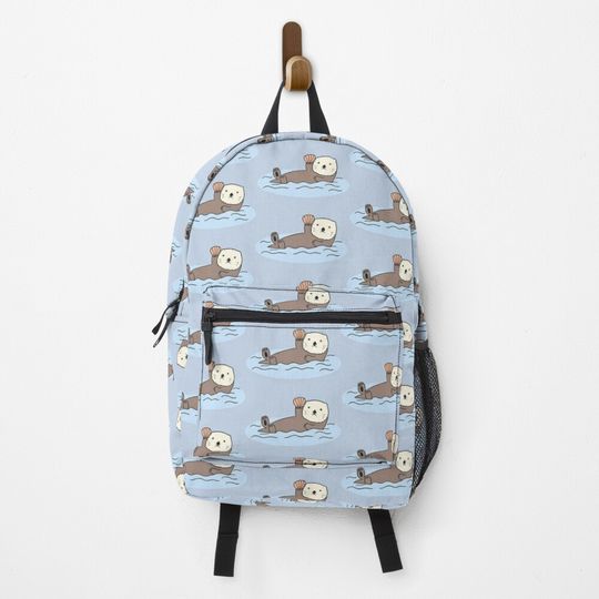 Cute Sea Otter Backpack