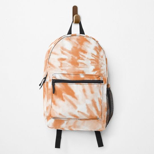 Orange Tye Dye Backpack