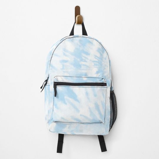 Blue tye dye Backpack