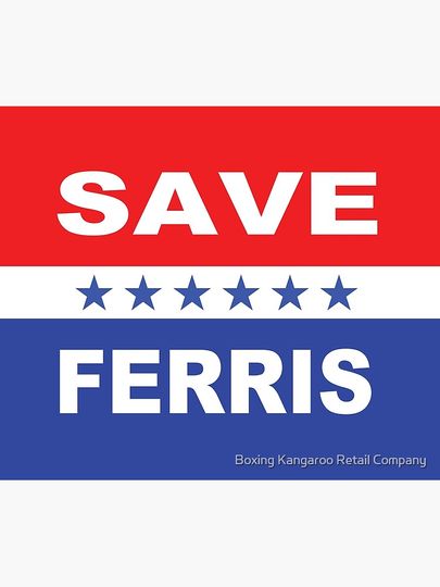 Save Ferris Election flag Tapestry