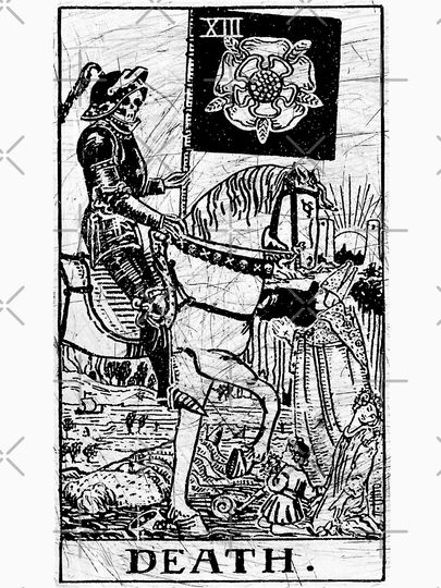 Death Tarot Card - Major Arcana - fortune telling - occult Tank Top