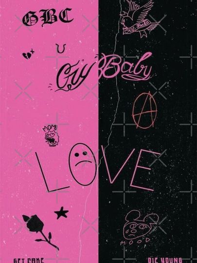 lil peep edit iPhone Case