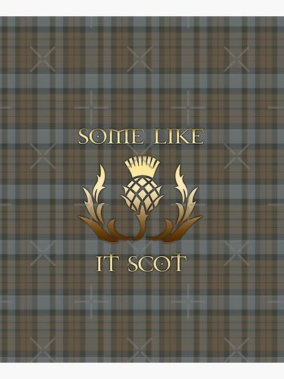 Some like it scot Thistle Outlander Apron