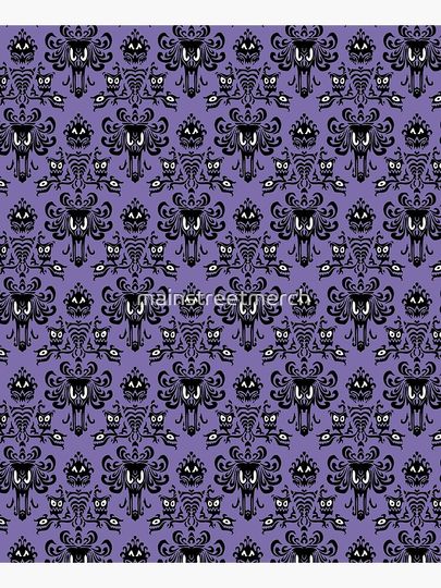 Haunted Mansion Wallpaper Apron