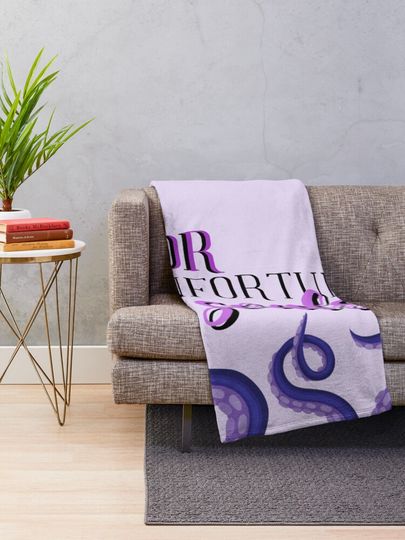 Poor Unfortunate Souls Throw Blanket