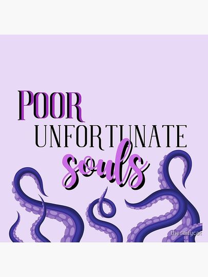 Poor Unfortunate Souls Pillow