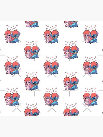 Stitch and Angel Socks