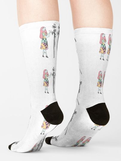 Jack and Sally Socks