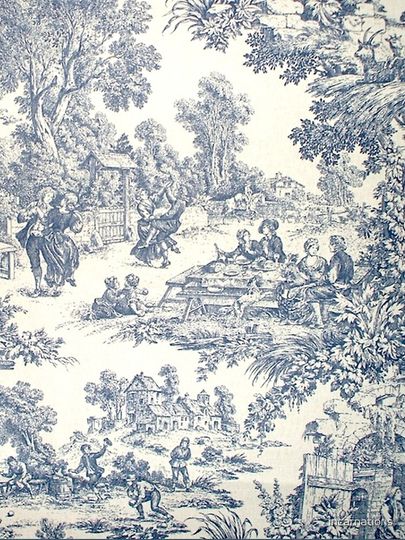 Toile de Jouy Number 2 Leggings