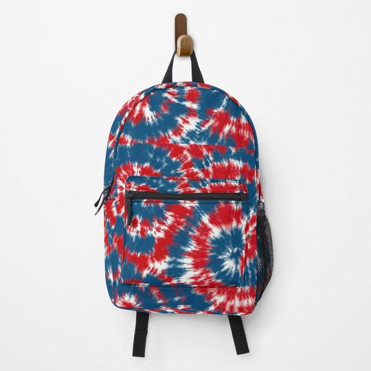 Tie Dye Neck Gator Patriotic Tie Dye Backpack