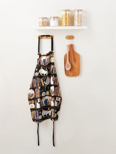 Library cats - caramel chocolate Apron