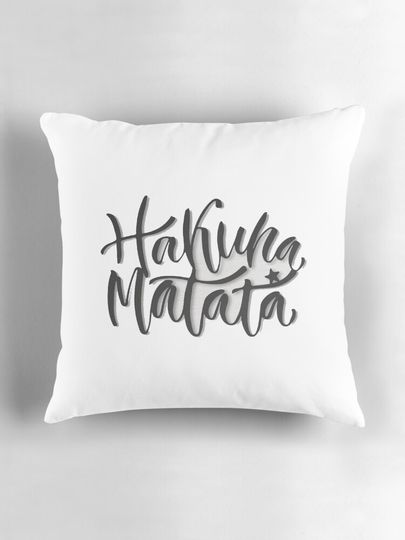 Hakuna Matata Pillow