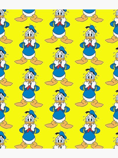 Donald Duck Yellow Backpack