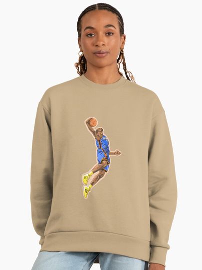 Serge Ibaka Artwork Premium Oversized Sweatshirt