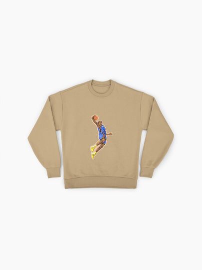 Serge Ibaka Artwork Premium Oversized Sweatshirt
