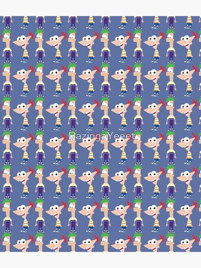 Phineas and ferb Backpack, Back to School Gift for Kids