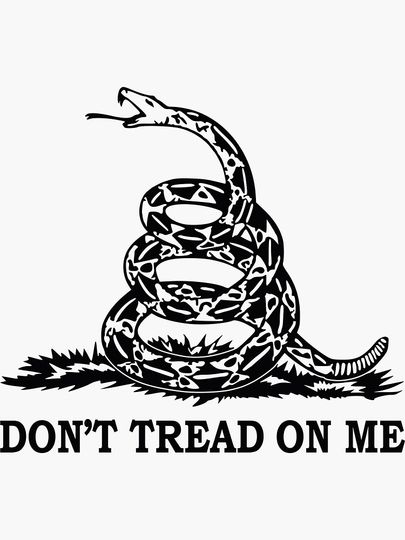 Don't Tread On Me Sticker
