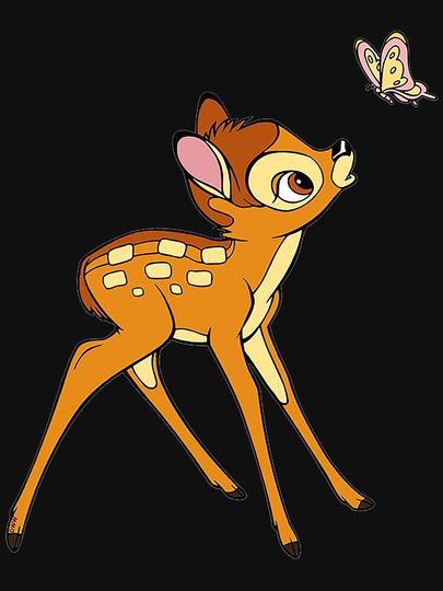 Cute baby deer bambi prince Pullover Hoodie