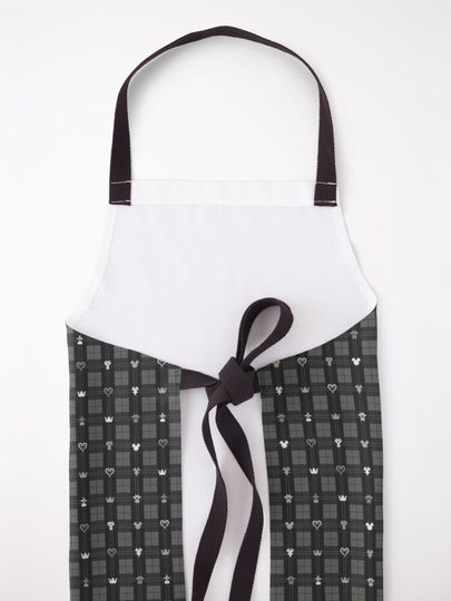 Kingdom Hearts III - Flannel Pattern (Black) Apron