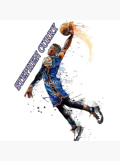 Stephen Curry Pillow, Basketball Gift, Gift for Fan