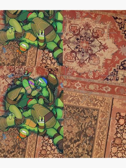 Rough and Tumble Turtle Pile - TMNT Backpack