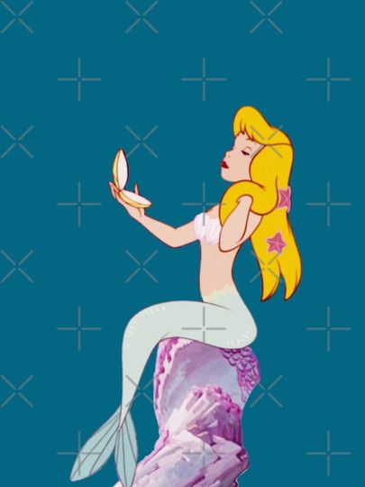 Mermaid from Peter Pan iPhone Case