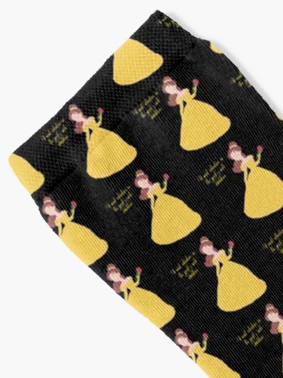 Belle I want adventure  Socks