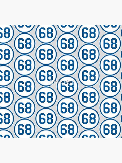 Ross Stripling #68 Jersey Number Socks