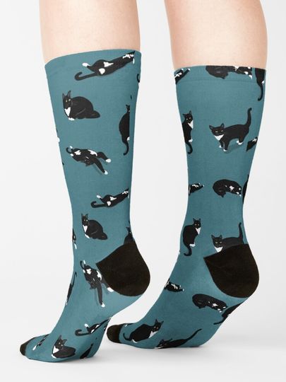 Cat Pattern Socks