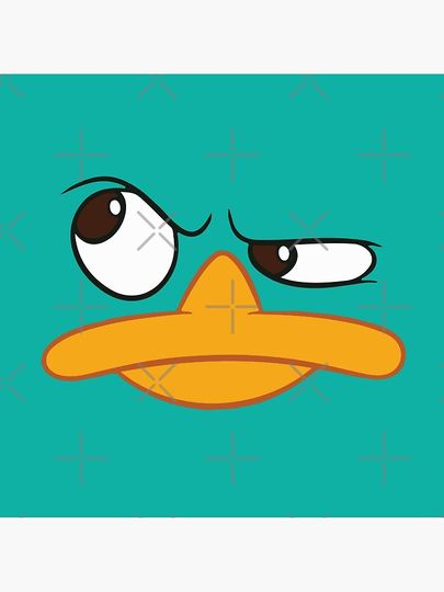 Perry The Platypus Pillow