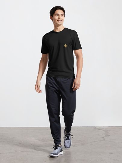 Royal Golden Fleur De Lis Active T-Shirt