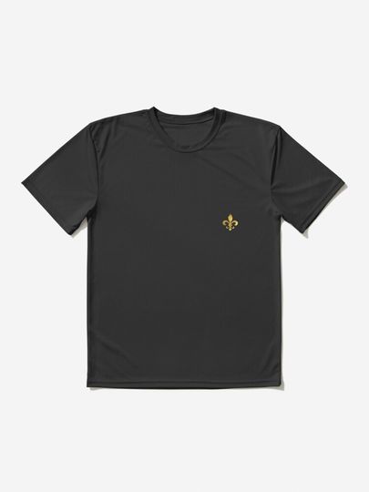 Royal Golden Fleur De Lis Active T-Shirt